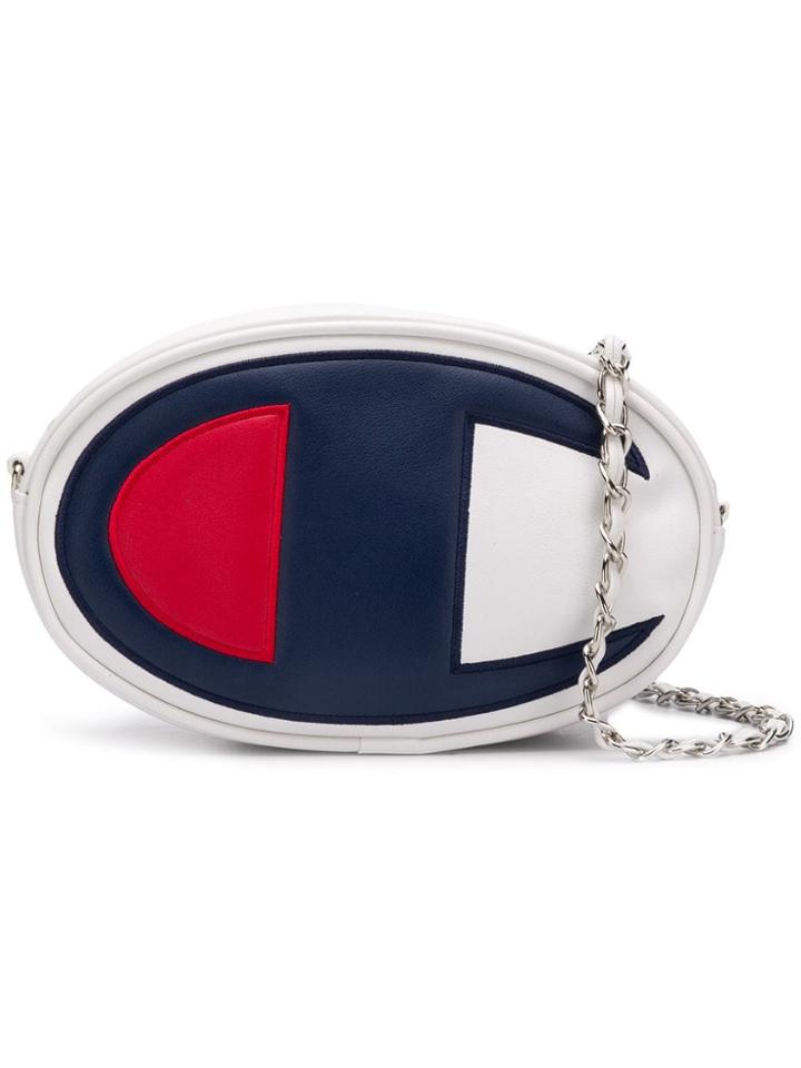 Champion Logo Shoulder Bag - White