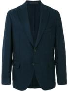 Pal Zileri Flap Pocket Blazer - Blue