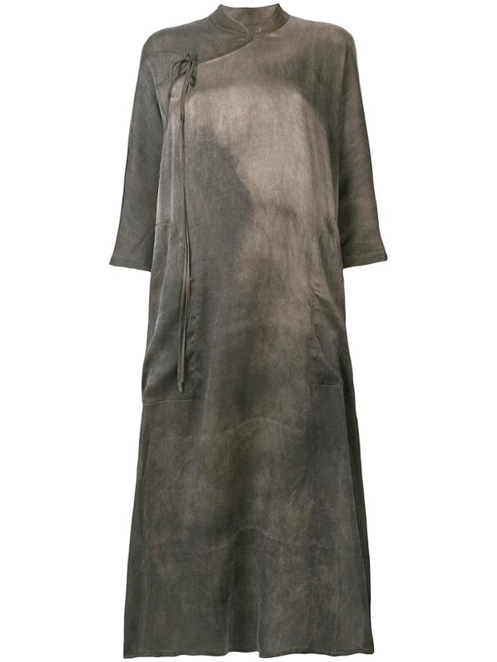 Uma Wang Maxi Cheongsam - Brown