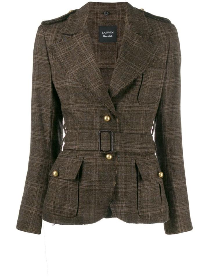 Lanvin Pre-owned 2005 Tailored Blazer - Brown