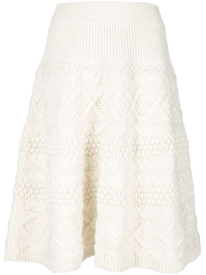 Co Chunky Knit Skirt