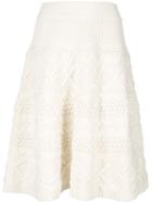 Co Chunky Knit Skirt