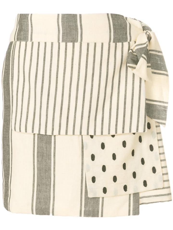 Dodo Bar Or Jasmin Wrap Skirt - Nude & Neutrals