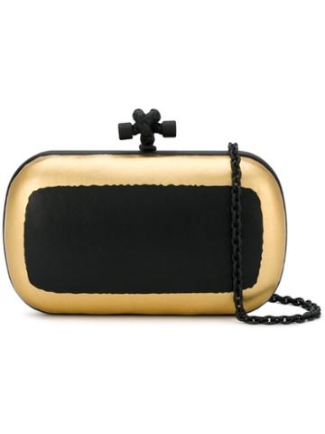 Bottega Veneta Pre-owned Intrecciato Panel Knot Bag - Black