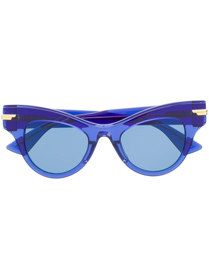 Bottega Veneta Eyewear The Original 04 Sunglasses - Blue