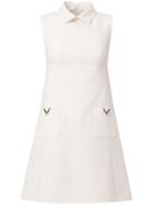 Valentino 'rockstud' A-line Dress