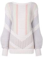Peter Pilotto Colour-block Sweater - White