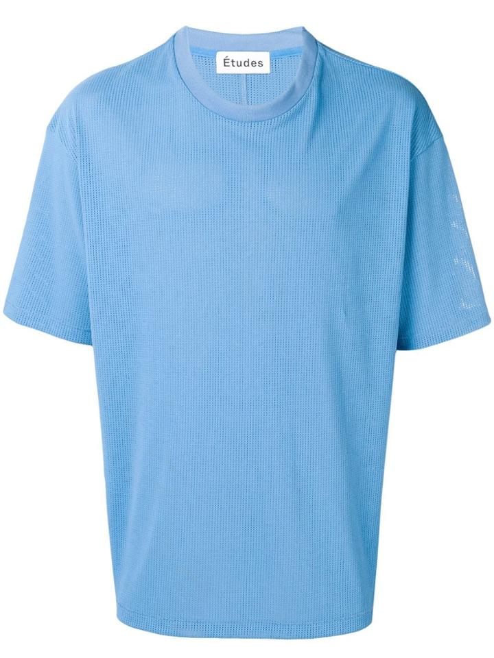Études Museu Mesh T-shirt - Blue