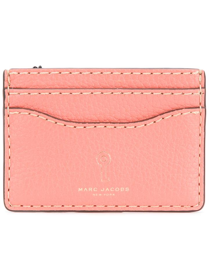 Marc Jacobs The Grind Card Holder - Pink & Purple