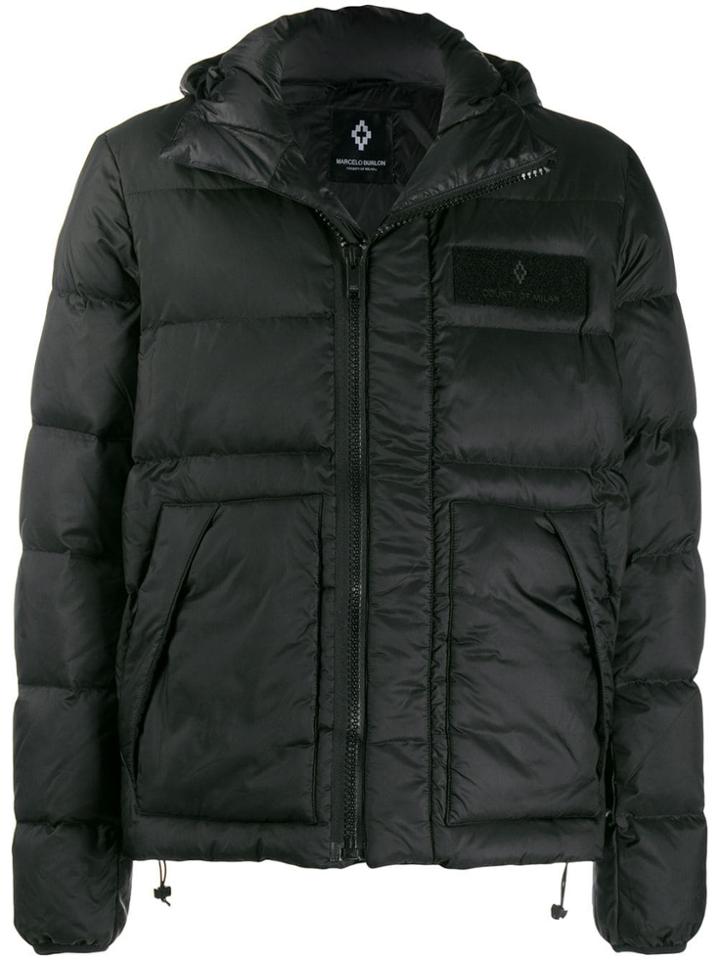 Marcelo Burlon County Of Milan Classic Padded Jacket - Black