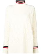 Belstaff Textured High Neck Sweater - Neutrals