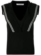 Philosophy Di Lorenzo Serafini V-neck Knit Top - Black