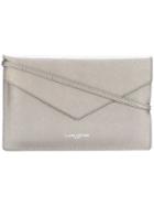 Lancaster Envelope Clutch - Grey