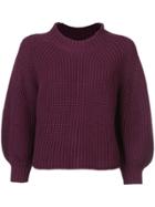 Apiece Apart Chunky Knit Sweater - Red
