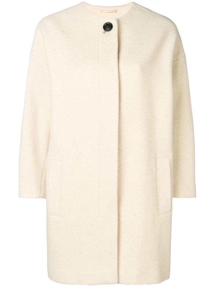 Filippa-k Structured Cocoon Coat - White