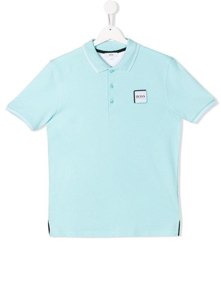 Boss Kids Classic Polo Shirt - Blue