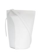 Giaquinto Structured Leather Tote - White