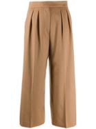 Max Mara High Waist Culottes - Neutrals