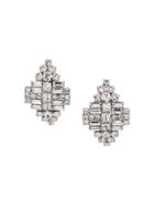 Christian Dior X Susan Caplan 1990's Archive Diamond-shape Earrings -