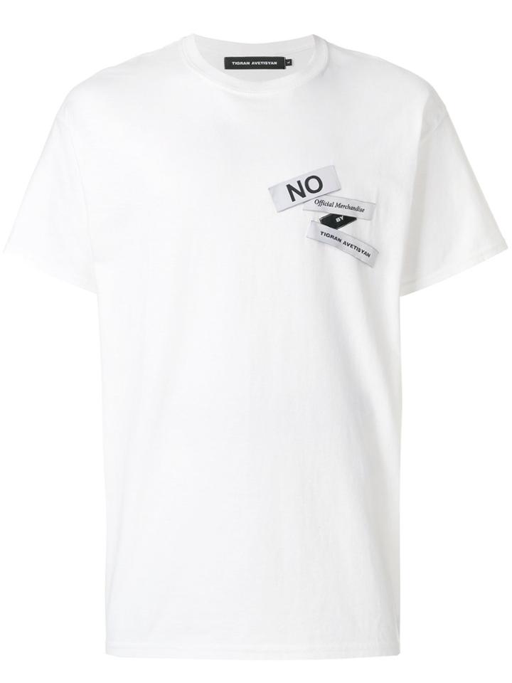 Tigran Avetisyan By Pavel An Printed T-shirt - White