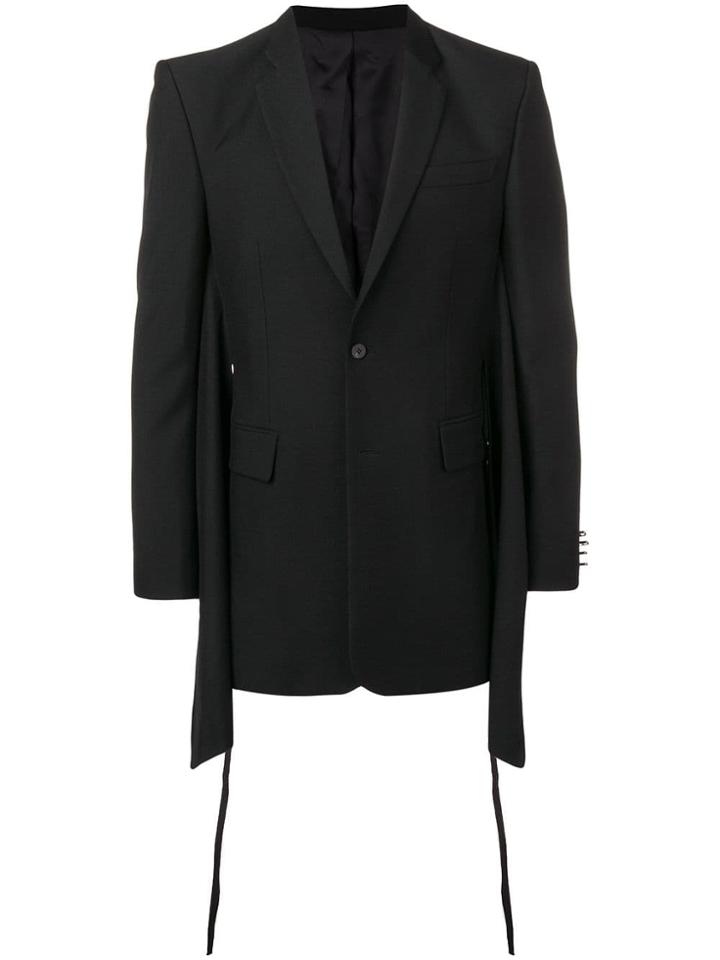 D.gnak Straight Fit Jacket - Black