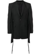 D.gnak Straight Fit Jacket - Black