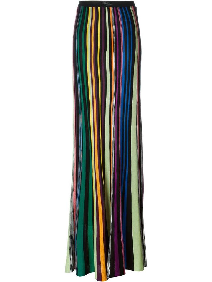 Missoni Striped Knit Maxi Skirt