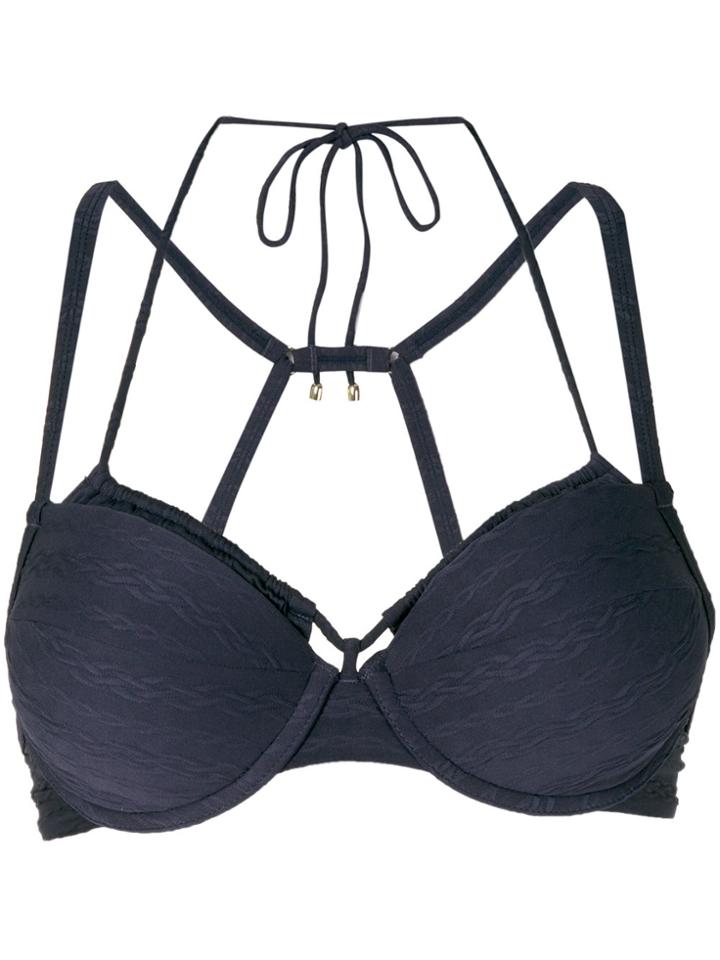 Marlies Dekkers Holi Push-up Bikini Top - Blue