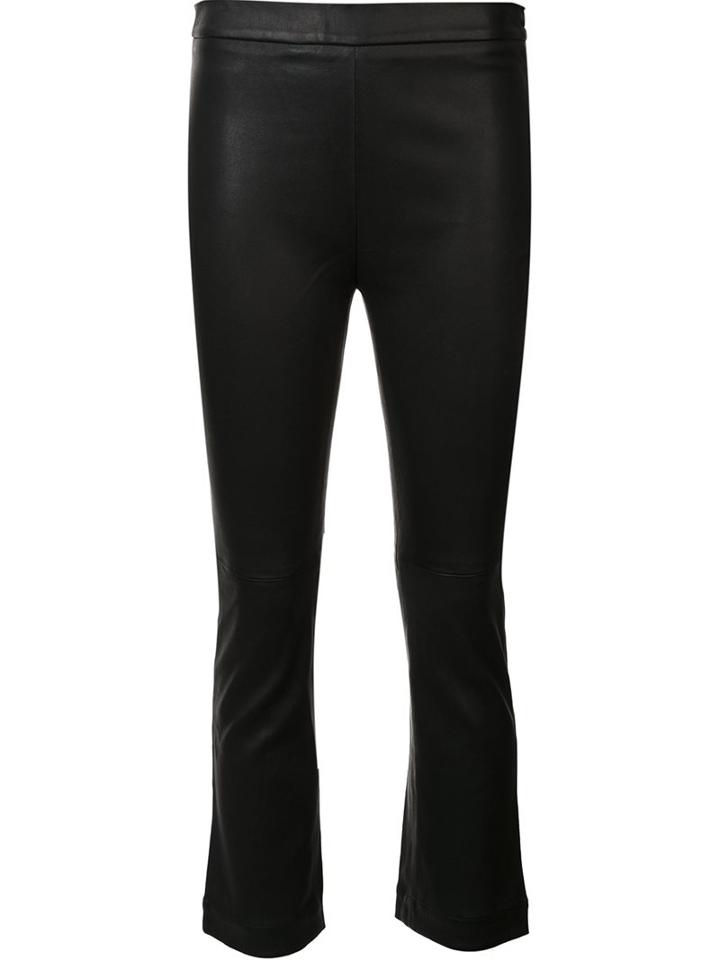 Iro 'beck' Trousers, Women's, Size: 36, Black, Lamb Nubuck Leather
