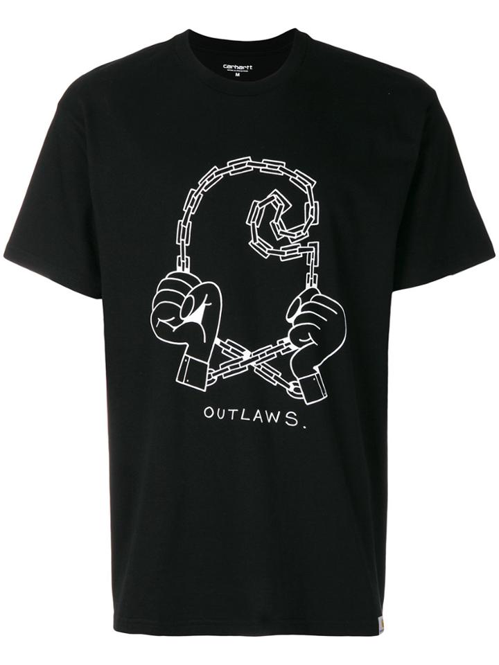 Carhartt Outlaws Short-sleeve T-shirt - Black