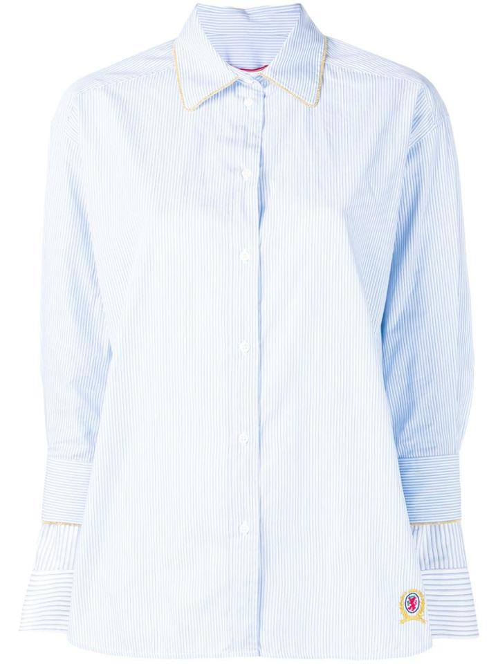 Hilfiger Collection Layered Sleeve Shirt - Blue