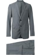 Armani Collezioni Formal Suit, Men's, Size: 48, Grey, Acetate/viscose/wool