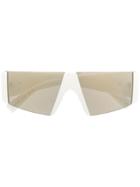 Versace Eyewear Oversized Square Frames - White