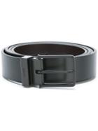 Kenzo Interchangeable Buckle Belt, Men's, Size: Medium, Black, Calf Leather