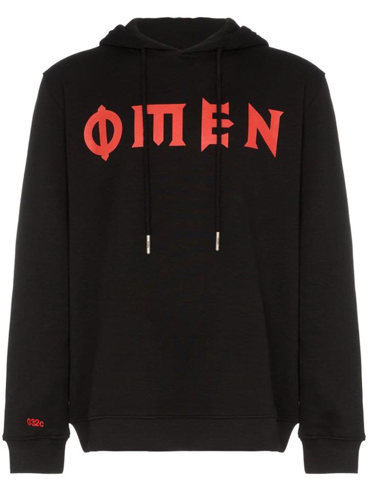 032c Cosmic Workshop Omen Hoodie - Black