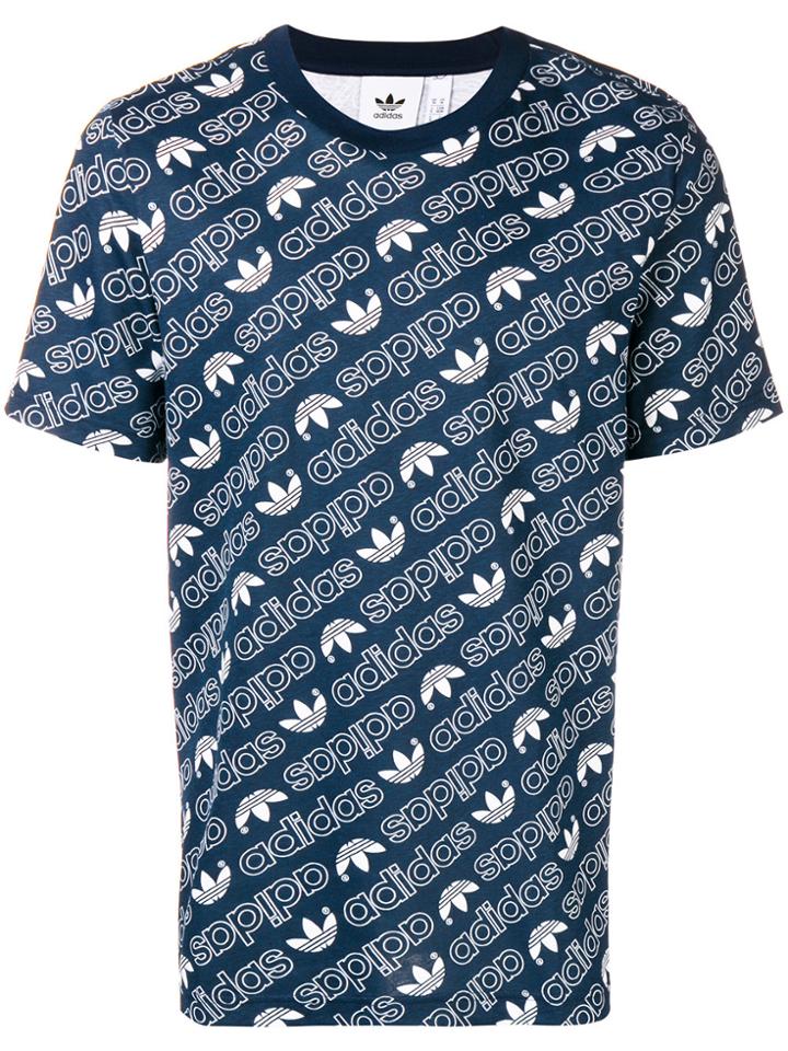 Adidas Monogram T-shirt - Blue