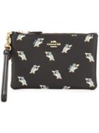 Coach Small Wristlet Clutch - Black