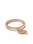Maison Dauphin 18kt Rose Gold Fluid Captured Diamond Ring
