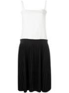 Mm6 Maison Margiela Pleated Skirt Dress
