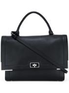 Givenchy Medium 'shark' Shoulder Bag - Black