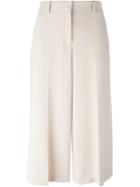 Theory Halientra Culottes, Women's, Size: 2, Nude/neutrals, Polyester/triacetate