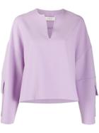 Áeron Nita Oversized Sweatshirt - Purple