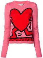 Alice+olivia Chia Heart Jumper - Pink