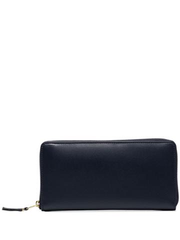 Comme Des Garçons Wallet Continental Wallet - Blue