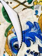 Dolce & Gabbana Majolica Print Brocades Bustier - Nude & Neutrals