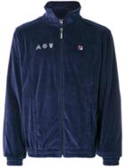 Fila Velvet Bomber Jacket - Blue