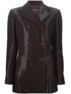 Jean Louis Scherrer Vintage Double Breasted Blazer, Women's, Size: 38, Red