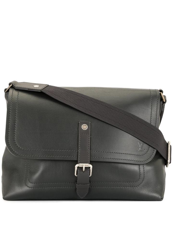 Louis Vuitton Pre-owned Logo Messenger Bag - Black