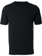 Roberto Collina Classic T-shirt, Men's, Size: 50, Black, Cotton