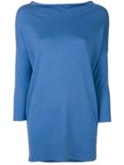Snobby Sheep Long Knitted Top - Blue